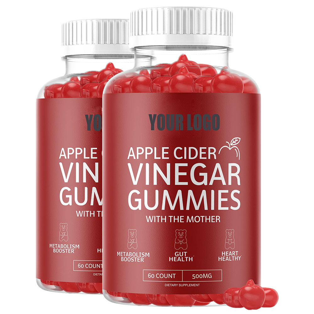 Amazon Hot sale Apple Cider Vinegar Gummies With The Mother For Heath Care Bear Gummy