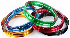 <span class=keywords><strong>Jante</strong></span> de roue de moto Enduro 16 ''17" 18 "19" 21 "Jantes de roue en alliage d'aluminium en acier chromé pour cyclomoteur Scooter - Product Image 3