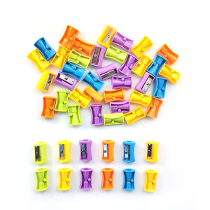 Offre Spéciale : Mini Taille-Crayon en Plastique à Un Trou, Outil de Papeterie Coloré pour Étudiants, Emballage en Gros - Product Image 4