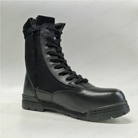 Bottes de combat tactiques anti-choc XC, Corps Spécial, pour patrouille et randonnée, avec fermeture éclair latérale HSM127