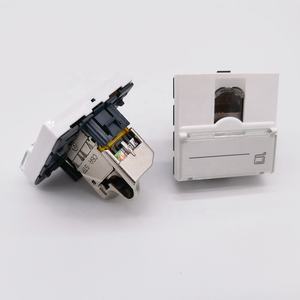 Pour <span class=keywords><strong>Legrand</strong></span> type UTP STP CAT6 CAT6a sans outil <span class=keywords><strong>Legrand</strong></span> Keystone Jack France <span class=keywords><strong>plaque</strong></span> frontale RJ45 <span class=keywords><strong>plaque</strong></span> de prise murale - Product Image 2