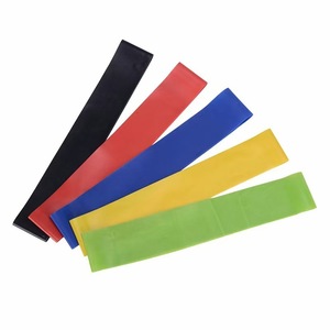 Ensemble de bandes de résistance pour yoga Cx, 5 couleurs, bandes d'exercice pour le lifting des fesses, pour tous les âges, en matériau TPE - Product Image 2