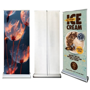 Layar Promosi Digital menggulung iklan spanduk berdiri gulung standdee aluminium gulungan layar berdiri spanduk yang dapat ditarik - Product Image 4