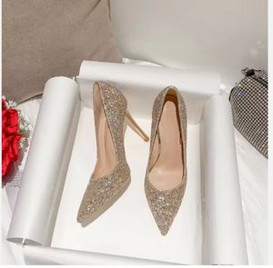 Zapatos de Tacón Alto de Diseño 2024 con Punta en Pico para Mujer, Zapatos de Tacón Alto para Fiesta - Product Image 6