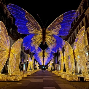 Desain Dekorasi Natal LED Berkualitas Tinggi Tahan Air Motif Hewan 3D Besar Lampu Dekorasi LED - Product Image 5