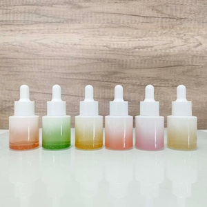 High End 15 30 50 g 30 50 80 120 ml Thick Bottom Luxury Skincare Container and Packaging Cosmetic Glass Lotion Bottle and Jar - Product Image 3