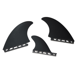 Ailerons de surf LCO-SPORT en fibre de carbone, ensemble 3 pièces détachable pour performance sur planche de surf - Product Image 1