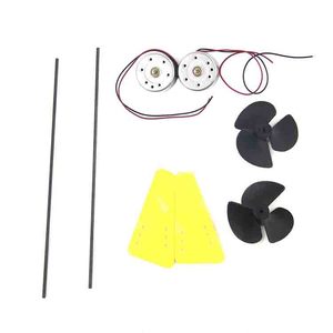 Kit moteur de bateau RC avec hélices et arbres de transmission pour bateau électrique DIY 351759596132 - Product Image 1