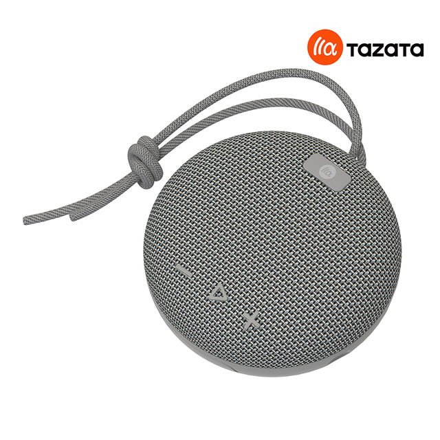 PALM 5 Compact 6W Wireless Speaker Long Battery Life IPX7 Waterproof Clear Audio Pocket Mesh Travel Bluetooth Speaker