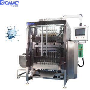 Emballage de liquide de rince-bouche multi-voies entièrement automatique facile à utiliser pour la machine à emballer de sac de bâton d'énergie de sachet de boisson de jus d'huile - Product Image 2