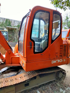 Buen estado Precio bajo Excavadora usada Doosan Dh70 7Ton Crawler Mini Excavadora Corea DX55 DX60 DX80 DH35 DH55 para gran oferta - Product Image 4
