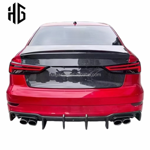 Tapa de Maletero Trasero de Fibra de Carbono de Alta Calidad para <span class=keywords><strong>Audi</strong></span> A3 S3 <span class=keywords><strong>RS3</strong></span> 8V B9 2013-2026, Alerón Trasero, Kit de Carrocería, Cubierta de Maletero - Product Image 3