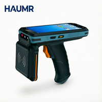 Colector de Datos Inalámbrico UHF RFID de Largo Alcance HAUMR, PDA con Diseño Robusto para Operaciones Comerciales en Campo