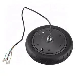 8.5 Inch Scooter Accessories Front Wheel Spare Parts 250W Motor With Pneumatic Tyre For Xiaomi M365 Electric Scooter