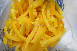 Tiras y Cubos de Pimiento Amarillo Congelado IQF Premium, Sabor Dulce, Color Brillante, Pimiento Dulce Congelado, Proveedor Mayorista de China - Product Image 3