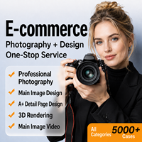 Retouche photo e-commerce transfrontalier, édition vidéo de contenu A+ pour images principales AMZ, rendu 3D, studio de conception visuelle, OEM HD
