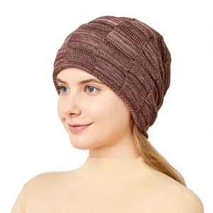 Fashion <b>Winter</b> Ski Fleece Lined Slouchy Beanie <b>Hat</b> for Women & <b>Men</b> Knit Soft Cozy Oversized Warm <b>Hats</b> Promotion Gift - Product Image 3