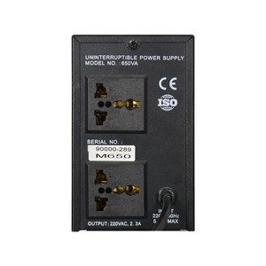 مزود طاقة غير منقطع أحادي الطور 600 فولت أمبير 360 واط 50 هرتز مع بطارية حمضية رصاصية 220 فولت تيار متردد للكمبيوتر - Product Image 4