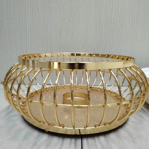 Calentador de Comida de Acero Inoxidable de 2.0L, Diseño Hueco Dorado, Equipo de Calentamiento para Restaurantes y Hoteles - Product Image 4