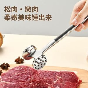Meat Tenderizer Zinc Alloy Dual Head Meat Pounder For Steak Poultry Tenderizing Kitchen Tool - Product Image 4