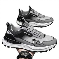 Chaussures de sport décontractées tendance haut de gamme pour hommes, nouvelle collection, respirantes en maille souple, style bas, avec lacets, pour l'été, semelle en caoutchouc