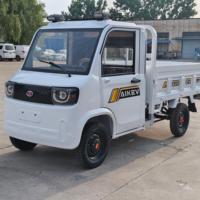 Mini camion électrique à deux places certifié CEE de haute qualité, longue autonomie, véhicule utilitaire pour livraison à domicile, conduite intelligente