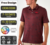 Chemises de golf à manches courtes de haute qualité, fabricants personnalisés, chemise polo pour hommes, vêtements de golf pour hommes