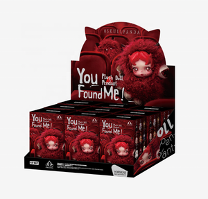 Original de Mart Skullpanda, Serie You Found Me, Muñeco de Peluche de PVC, Colgante, Cajas Misteriosas Sorpresa, Escala 1/6, Edición de <span class=keywords><strong>Coleccionista</strong></span> - Product Image 1