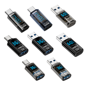 ฟังก์ชั่นการแสดงผลดิจิตอลอัจฉริยะประเภท-C ถึง Type-C USB-A ไปยัง Type-C USB-A เพื่อ USB-A อะแดปเตอร์ถ่ายโอนข้อมูลทางเดียวและ bothway - Product Image 1