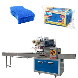 Automatic Steel Wool / Scouring Pad / Sponge Scouring Pad Packing Machine For Cleaning Product