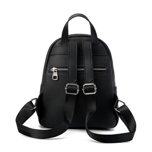 OEM Usine Gros Haute Qualité Cuir Véritable <span class=keywords><strong>Femme</strong></span> Designer Grande Capacité Travail Voyage Scolaire Sac à Dos - Product Image 3