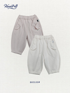 Veste décontractée pour tout-petit en coton avec col Peter Pan, fermeture à cordon, poche plaquée, doublure gaufrée et imprimé perlé - Product Image 1
