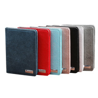 Portefeuille de voyage personnalisé avec logo, porte-passeport avec étiquette métallique, couverture pour passeport et cartes, portefeuille de passeport en tissu Tyvek de luxe