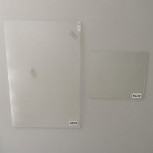 Miroir unidirectionnel personnalisé téléprompteur <span class=keywords><strong>verre</strong></span> semi - translucide semi - rétrospectif <span class=keywords><strong>verre</strong></span> pour spectacles en direct - Product Image 1