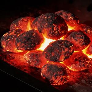 ถ่านอัดแท่ง HELIOCOAL ผลิตด้วยเครื่องจักร สำหรับร้านบาร์บีคิว ร้านสเต็ก 7000 กิโลแคลอรี/กก. ปริมาณเถ้า 6% ได้รับการรับรองมาตรฐาน ISO 9001 - Product Image 3