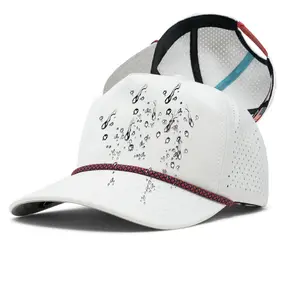 قبعة رياضية بشعار مخصص مقاومة للماء موديل HN10 لراكبي سيارات البيسبول قبعة هيدروليكية للاعبين على شكل قوالب كورونادو