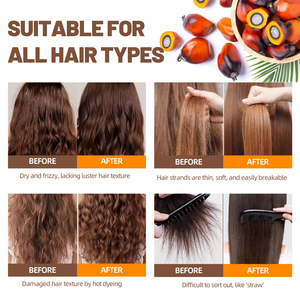 Aceite de Batana 100% Natural y Orgánico Sin Refinar, Sérum <span class=keywords><strong>para</strong></span> el Cuidado del Cuero Cabelludo, Acondicionador Profundo <span class=keywords><strong>para</strong></span> el Crecimiento del <span class=keywords><strong>Cabello</strong></span> - Product Image 2