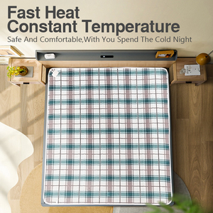 Couverture électrique 220/110V, couverture chauffante plus épaisse, Thermostat de <span class=keywords><strong>matelas</strong></span>, couverture chauffante électrique, chauffe-corps d'hiver - Product Image 3