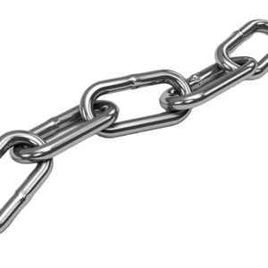 Chaîne à maillons longs soudés en acier inoxydable 316L MPM D0109890, diamètre 2mm-16mm, résistante à la déchirure, robuste et haute résistance pour le levage d'ancres D - Product Image 1