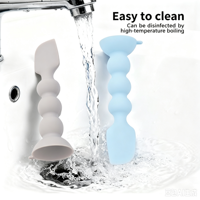 Fabricant de cuillères à médicaments en silicone, applicateur de pommade, grattoir en silicone, spatule anale, cuillère à médicaments avec ventouse