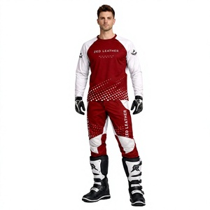 Conjunto de Jersey y Pantalones de Motocross Personalizados OEM, Conjunto de Equipamiento de Carreras de Motocross, Jersey y Pantalones MX, Kit de Carreras, Ropa de Motocross Todoterreno - Product Image 1