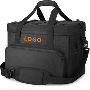 Sacs de voyage isothermes souples et pliables de 15 L, étanches, pour pique-nique, glacière et boissons (24/48 canettes) - Product Image 1