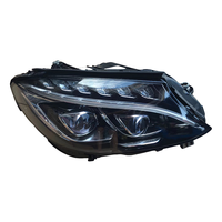 Phare LED géométrique haut de gamme 12V pour Mercedes-Benz Classe C W205, nouvelle installation universelle, couleur 6000K, 60W, 6000 lm