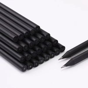 Lápices de Madera Negros Reciclados Modernos HB con Logotipo <span class=keywords><strong>Personalizado</strong></span>, Borrador Promocional, Sencillos, Económicos, al por Mayor, Estándar, de Marca, Regalo Escolar - Product Image 1