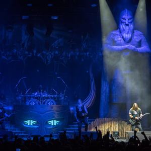 Décoration de scène gonflable, <span class=keywords><strong>masque</strong></span> gonflable doré, python gonflable, guerrier blindé gonflable pour le tour d'Amon Amarth - Product Image 2