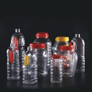 תבניות בקבוק מים עם שני חללים אוטומטיות הזולות ביותר בסגנון חדש מותאם אישית 1000 מ""ל תבניות ניפוח בקבוקי פלסטיק