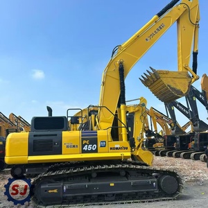 รถขุดไฮดรอลิกตีนตะขาบ Komatsu PC450 ของแท้จากญี่ปุ่น ขนาด 45 ตัน เครื่องจักรกลหนักมือสองสำหรับงานดินและก่อสร้าง ขาย - Product Image 1