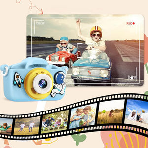 Cámara Digital para Niños con Doble Lente Full HD Resistente al Agua, Compatible con MicroSD, Regalo de Navidad o <span class=keywords><strong>Cumpleaños</strong></span> - Product Image 3