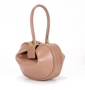 Bolso de Mujer Personalizado Tipo Dumpling Bun, Bolso de Mano de Cuero Genuino, Bolso Bandolera - Product Image 2