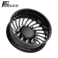 Jantes forgées doubles pour camion, 22, 24, 26 pouces, chrome poli, alliage T6061, 6 trous, 6x5.5, 8x6.5, 8x165.1 pour GMC Yukon, RAM, Dodge